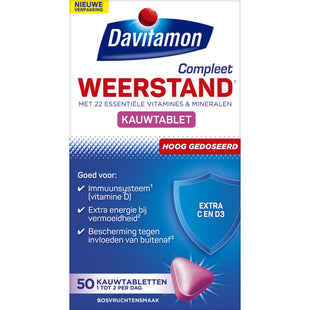 Davitamon Complete Resistance forte kaubare Vitamine