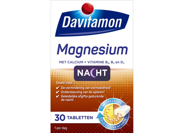 Davitamon Magnesium tabletten voor de nacht