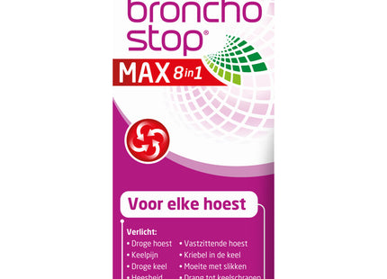 Bronchostop Max 8-in-1 for every cough cough syrup