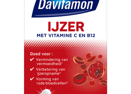 Davitamon IJzer met vitamine C en B12