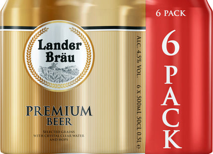 Lander bräu Premium beer 6-pack