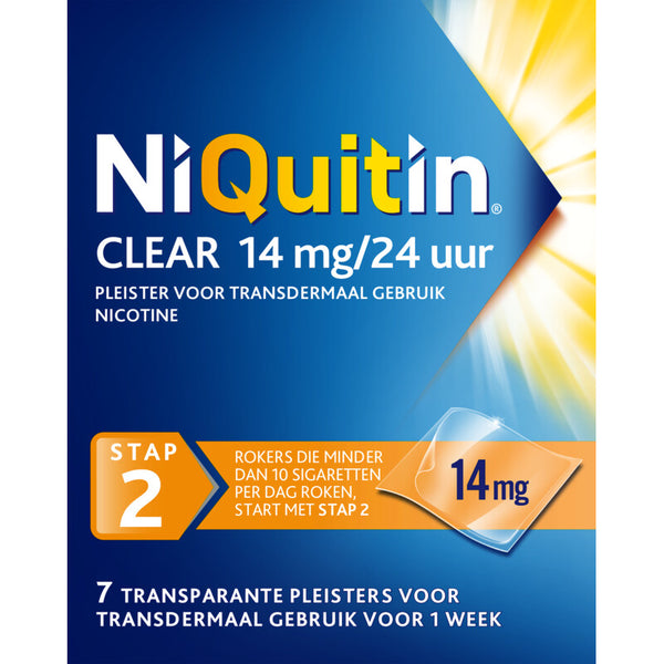 Niquitin Pleisters 14mg