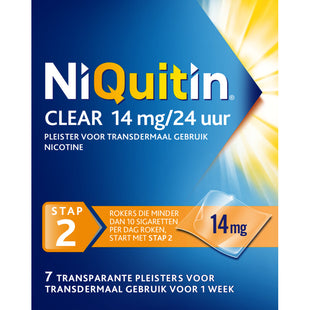 Niquitin Pleisters 14mg
