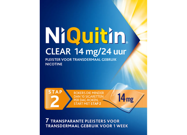 Niquitin Pleisters 14mg