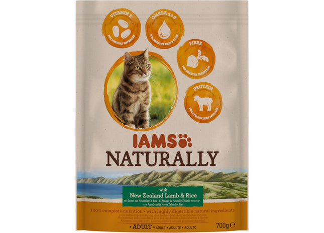 IAMS Natürlich ausgewachsenes Lamm und Reis