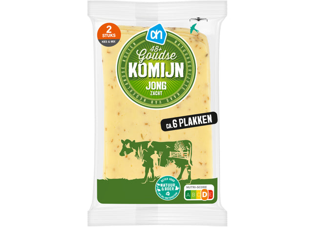 Gouda junger Kreuzkümmel 48+ Scheiben