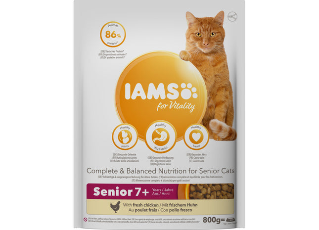 IAMS Vitality Senior 7+ frisches Huhn