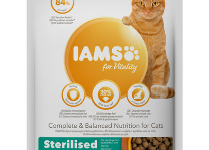 IAMS For vitality 1+ sterilised fresh chicken