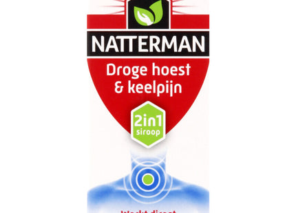 Natterman Dry cough &amp; sore throat 2in1 syrup