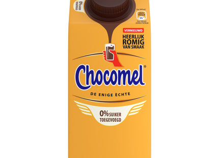 Chocolate milk 0% sugar added