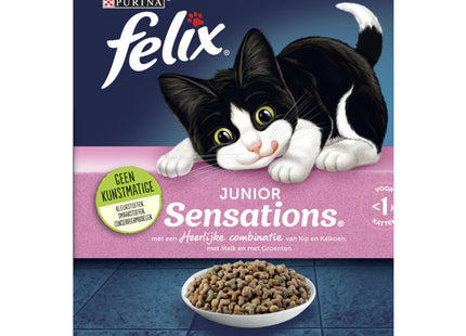 Felix Sensations junior met kip & kalkoen