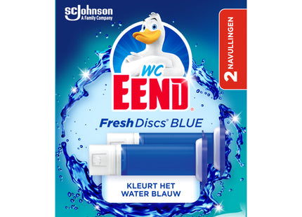 WC-Eend Fresh discs coloring bluing navulling