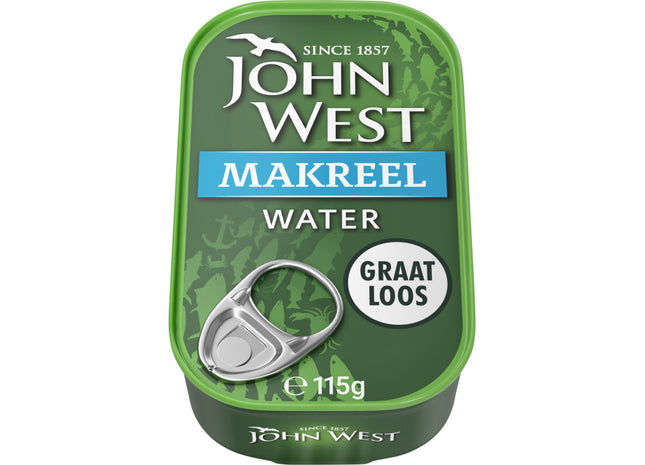 John West Makreel water