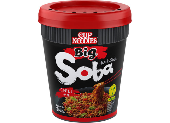 Nissin Soba Big Cup Nudeln Chili
