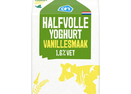 Halfvolle yoghurt vanille 1,5%