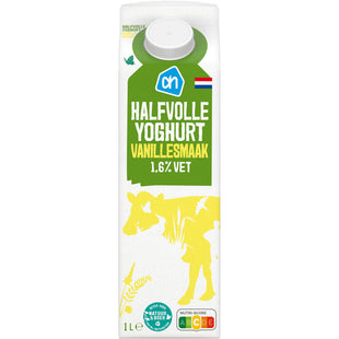 Halfvolle yoghurt vanille 1,5%