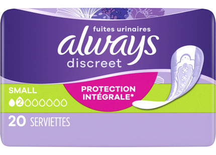 Always Discreet verband voor urineverlies