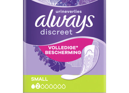 Always Discreet verband voor urineverlies