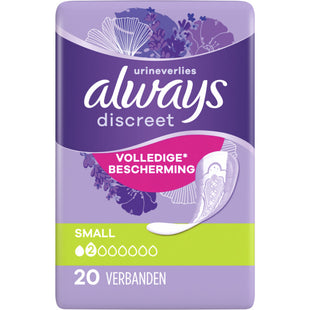 Always Discreet verband voor urineverlies