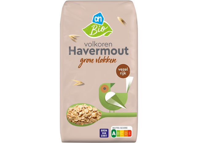 Biologisch Volkoren havermout grove vlokken