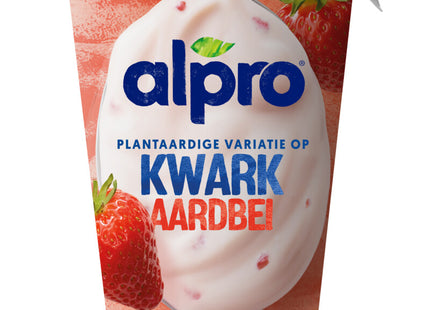 Alpro Plant-based variation on strawberry quark