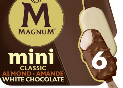 Magnum Mini classic almond white chocolate