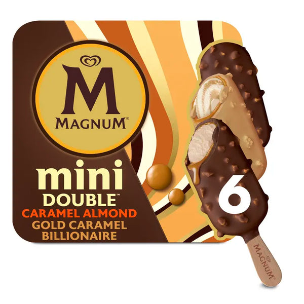 Magnum Mini double caramel & billionaire