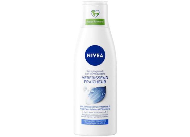 NIVEA Erfrischende Reinigungsmilch für normale Haut
