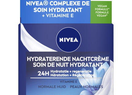 NIVEA Hydraterende nachtcrème normale huid