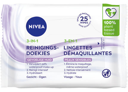 Nivea Sensitive reinigingsdoekjes