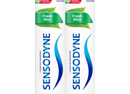 Sensodyne Fresh mint toothpaste duo