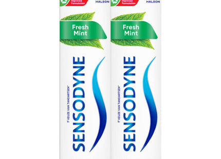 Sensodyne Fresh Mint Zahnpasta 2er-Pack