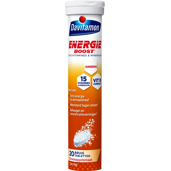 Davitamon Energy Boost Ginseng Effervescent Tablets