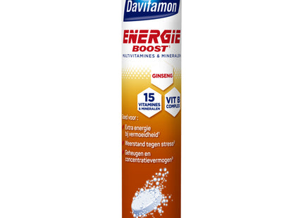 Davitamon Energie boost ginseng bruistabletten