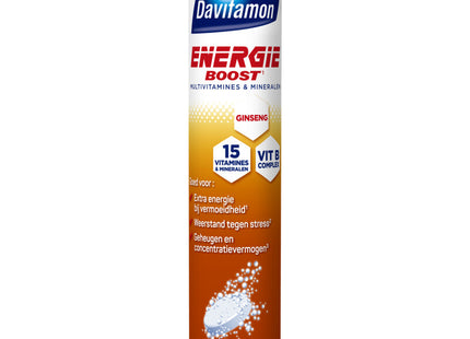 Davitamon Energy boost ginseng effervescent tablets
