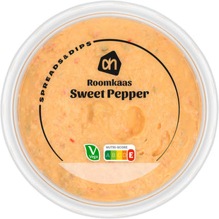 Roomkaas met sweetpepper