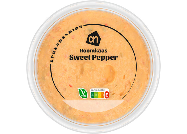 Roomkaas met sweetpepper