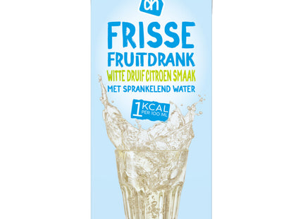 Frisse fruitdrank druif-citroen 1kcal