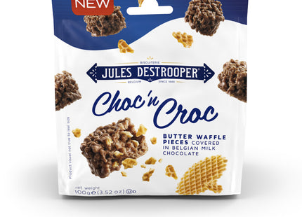 Jules Destrooper Choc & croc butter waffle pieces