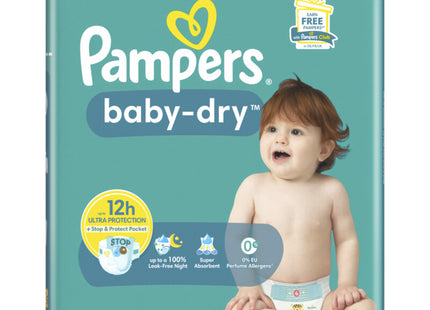 Pampers Baby dry luiers maat 4