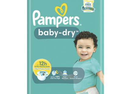 Pampers Baby dry diapers size 6