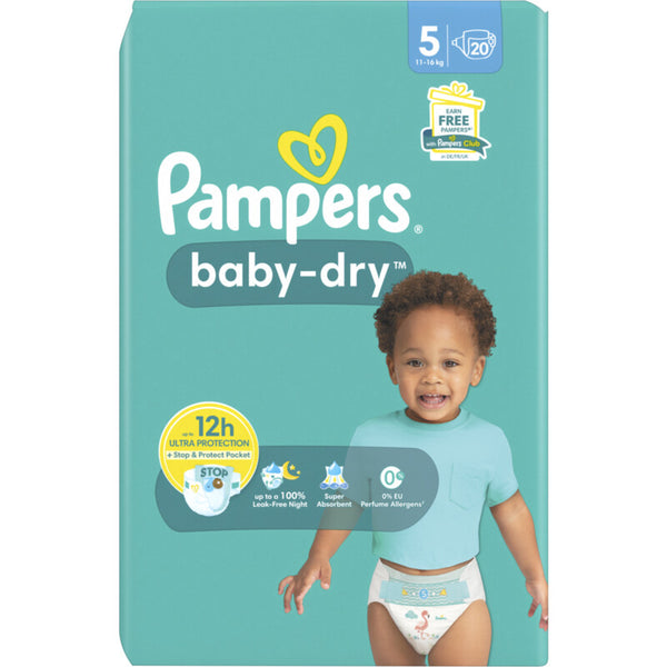 Pampers Baby dry luiers maat 5