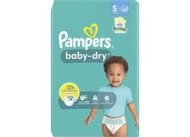 Pampers Baby dry luiers maat 5