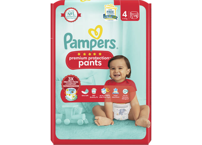 Pampers Premium protection pants maat 4