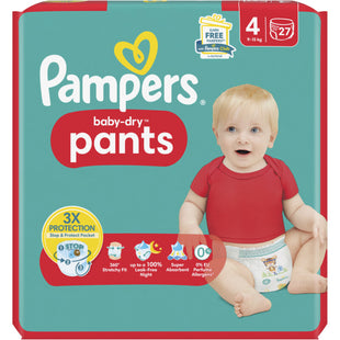 Pampers Baby Dry Pants Windelhose Größe 4