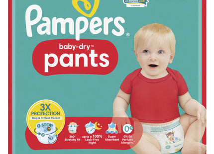 Pampers Baby dry pants diaper pants size 4
