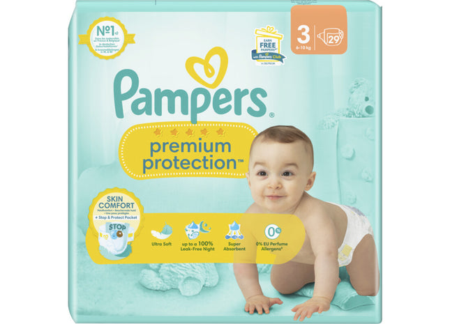 Pampers Premium protection luiers maat 3