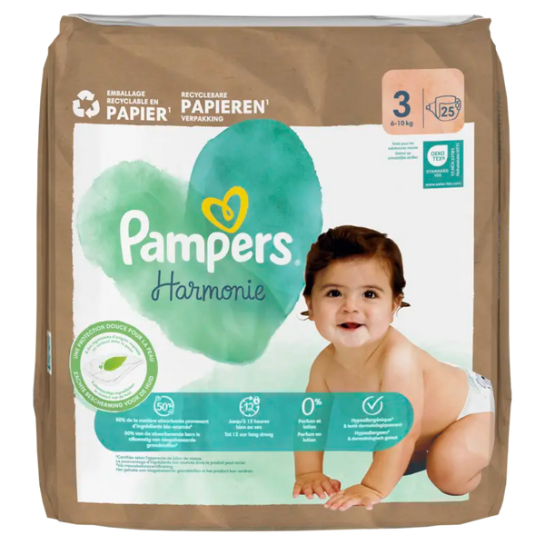Pampers Harmony diapers size 3