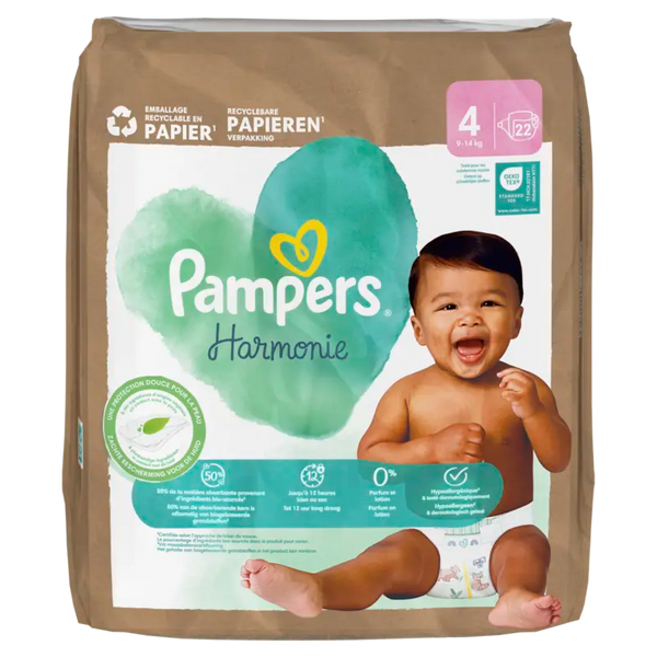 Pampers Harmony diapers size 4