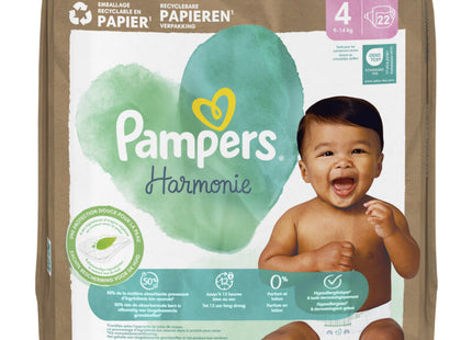 Pampers Harmonie diapers size 4